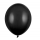  Balons, melns (30 cm/Party Deco)
