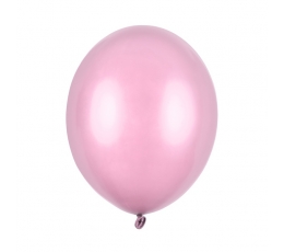 Balons, perlamutra rozā (30 cm/Party Deco)