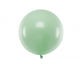 Balons, zaļš - pistāciju krāsā (60 cm/Party Deco)