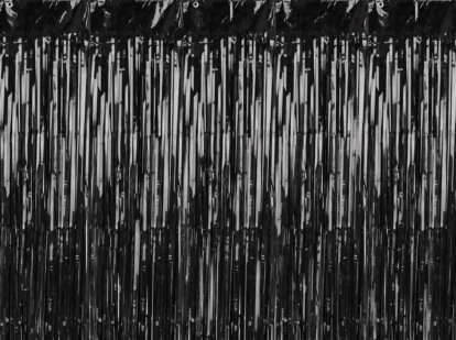 Folijas aizkars, melns (90x250 cm)