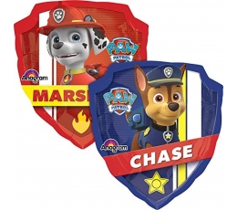 Folinis balionas "Paw Patrol Chase" (63x68 cm)