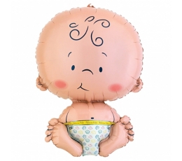 Formīgs folija balons "Welcome baby" (41x61 cm)