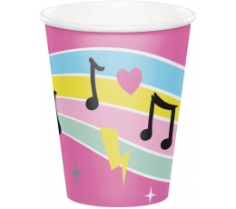 Glāzes "Birthday Beats" (8 gab./256 ml)