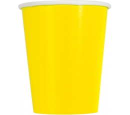 Glāzītes, dzeltenas (8 gab./270 ml)