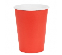 Glāzītes, sarkanas (6 gab./250 ml)