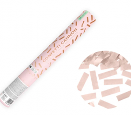 Konfeti plaukšķene "Rose gold papīra strēmeles" (40 cm) 1 Konfeti plaukšķene "Rose gold papīra strēmeles" (40 cm) 1