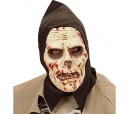 Maska ar kapuci "Tumsas zombijs"