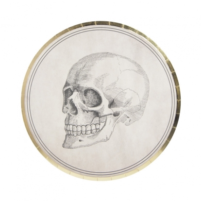 Šķīvīši "Noslēpumu laboratorija" (8 gab./ 22 cm)