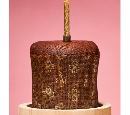 Pārsteiguma torte skārda formā "Daudz laimes dzimšanas dienā konfeti" ar sveci (8,5 cm/140 g.) 1 Pārsteiguma torte skārda formā "Daudz laimes dzimšanas dienā konfeti" ar sveci (8,5 cm/140 g.) 1