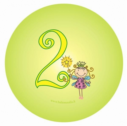 Žetons. Feja "2" (5,5 cm)